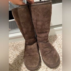 Classic talll chocolate brown uggs